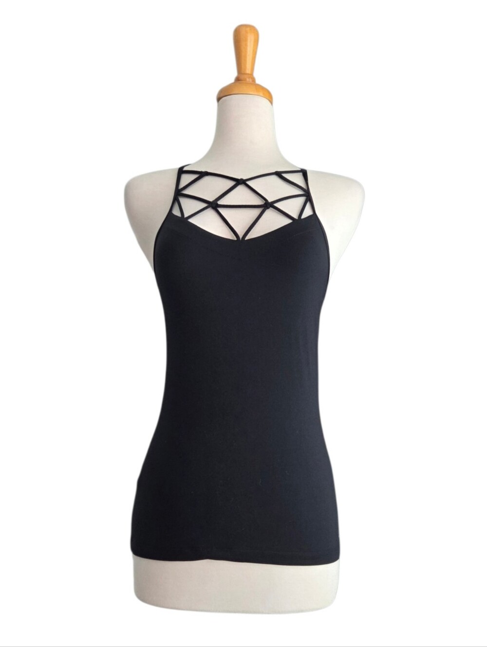 Lorna Jane Black Active Tank Top Women's Size Small Yoga Pilates